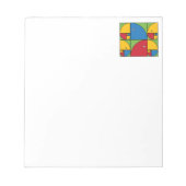 Fibonacci Parrots Notizblock (Vorderseite)