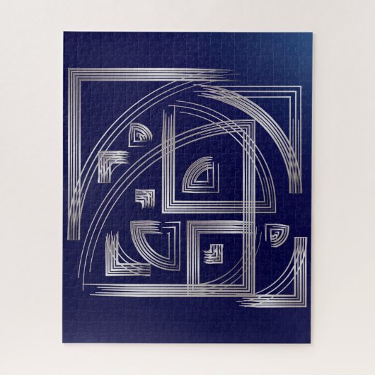 Fibonacci-Puzzle Puzzle (Vertikal)