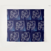 Fibonacci-Puzzle Wandteppich (Vorderseite (Horizontal))