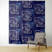 Fibonacci-Puzzle Wandteppich (Beispiel)