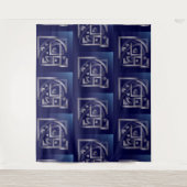 Fibonacci-Puzzle Wandteppich (Vorderseite)