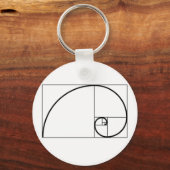 Fibonacci Ratio Schlüsselanhänger (Vorderseite)