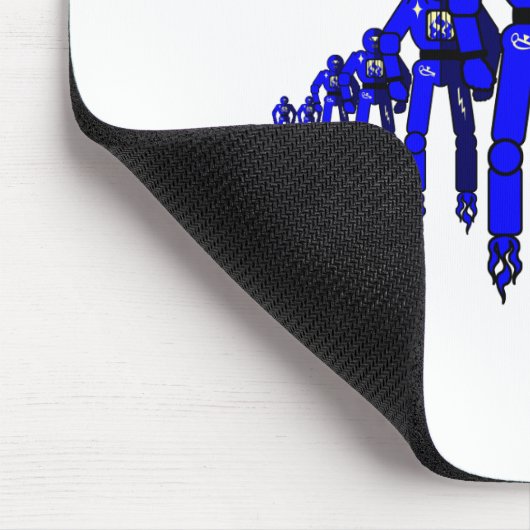 Fibonacci Robots Mousepad (Ecke)