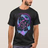 Fibonacci Sequence Flower Vaporwave Aesthetics T-Shirt (Vorderseite)
