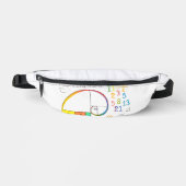 Fibonacci Sequence & Golden Ratio Math Fanny Pack Bauchtasche (Vorderseite)