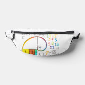 Fibonacci Sequence & Golden Ratio Math Fanny Pack Bauchtasche (Ablage )