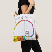 Fibonacci Sequence & Golden Ratio Math Tote Bag Tasche (Von Nahem)