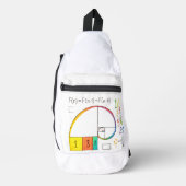 Fibonacci Sequence & Golden Ratio Sling Bag (Vorderseite)