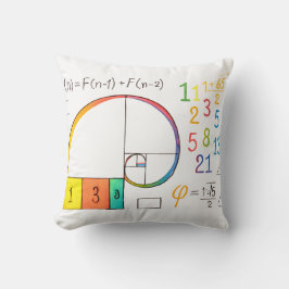 Fibonacci Sequence Math Pillow Kissen