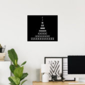 Fibonacci Sequence Poster (Heimbüro)