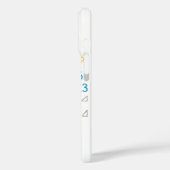 Fibonacci Sequence Spiral iPhone Case (Rückseite / Links)