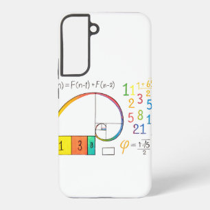 Fibonacci Sequence Spiral Samsung Case Galaxy Hülle