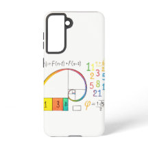 Fibonacci Sequence Spiral Samsung Case