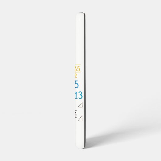 Fibonacci Sequence Spiral Samsung Case Samsung Galaxy Hülle (Linke Seite)