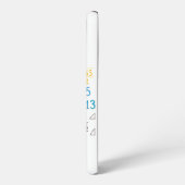 Fibonacci Sequence Spiral Samsung Case Samsung Galaxy Hülle (Linke Seite)