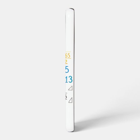 Fibonacci Sequence Spiral Samsung Case Samsung Galaxy Hülle (Linke Seite)