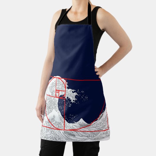 Fibonacci-Sequenz und die große Welle Schürze (InSitu)