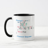 Fibonacci-Sequenzfunktion| Codeausschnitt Tasse (Links)