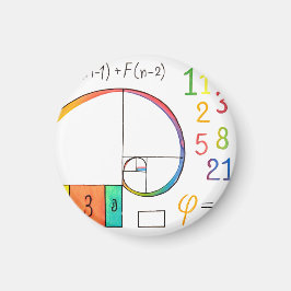 Fibonacci Spiral Magnet