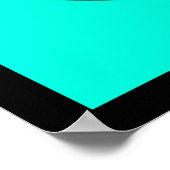 Fibonacci Spiral Poster (Ecke)