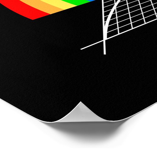 Fibonacci Spiral Poster (Ecke)