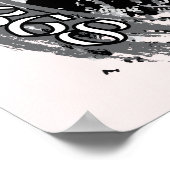 Fibonacci Spiral Poster (Ecke)