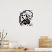 Fibonacci Spiral Poster (Küche)