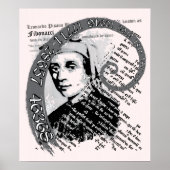 Fibonacci Spiral Poster (Vorne)