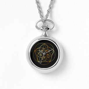 Fibonacci-Spirale die heilige Geometrie Armbanduhr