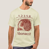 Fibonacci-T-Shirt T-Shirt (Vorderseite)