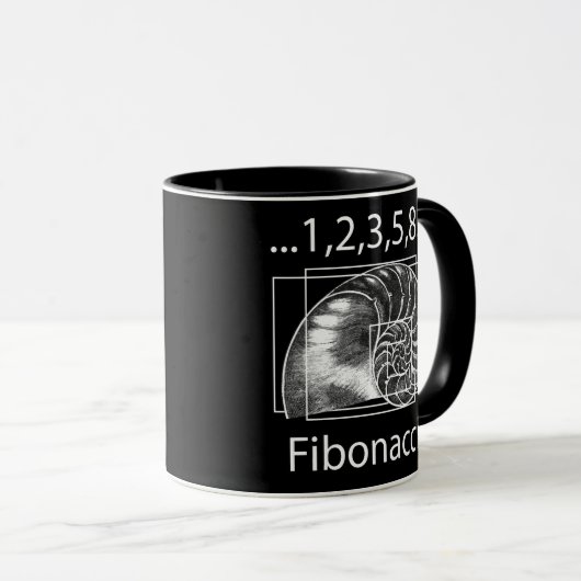 Fibonacci Tasse (VorderseiteRechts)