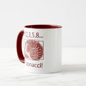 Fibonacci Tasse (Vorderseite Links)