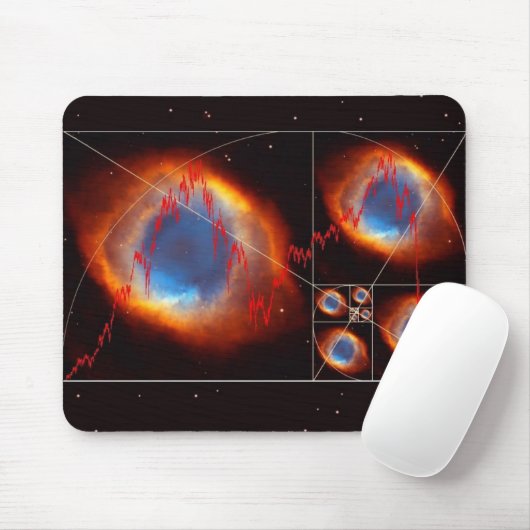 Fibonacci-Universum-Finanzbörse Mousepad (Mit Mouse)