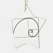 Fibonacci-Verhältnis Keramikornament (Links)