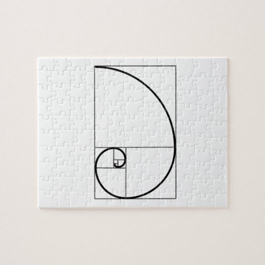 Fibonacci-Verhältnis Puzzle (Horizontal)