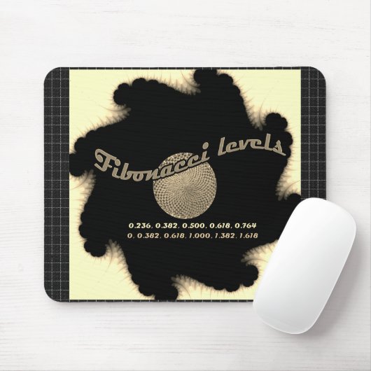 Fibonacci-Zahlen für Händler Mousepad (Mit Mouse)