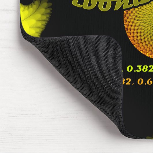 Fibonacci-Zahlen für Händler Mousepad (Ecke)