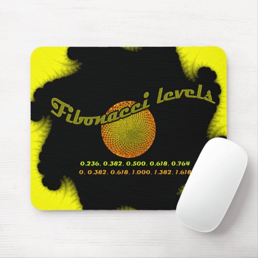 Fibonacci-Zahlen für Händler Mousepad (Mit Mouse)