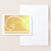 Fibonacci Zahlen, Goldenes Verhältnis Folienkarte (Anzeige)