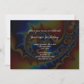 Fibonaccispikeral Einladung (Rückseite)