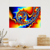 Fibonaccispikeral Poster (Küche)