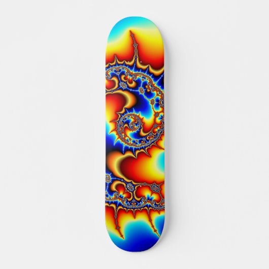 Fibonaccispikeral Skateboard (Vorne)