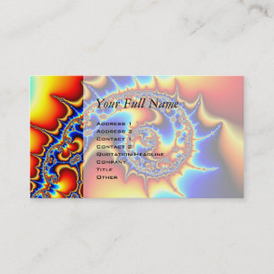 Fibonaccispikeral Visitenkarte