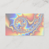 Fibonaccispikeral Visitenkarte (Rückseite)