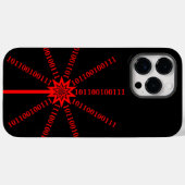 Fibre Optic Data Burst Case-Mate iPhone Hülle (Rückseite (Horizontal))