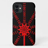 Fibre Optic Data Burst Case-Mate iPhone Hülle (Rückseite)