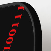 Fibre Optic Data Burst Pickleball Schläger (Linke Seite)