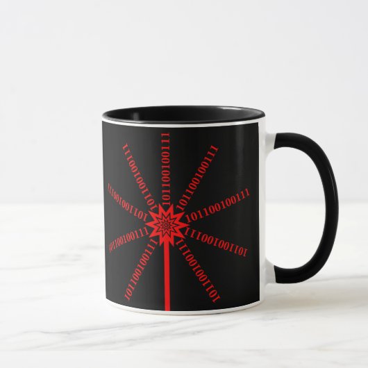 Fibre Optic Data Burst Tasse (Rechts)
