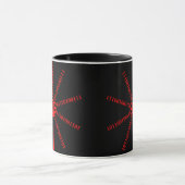 Fibre Optic Data Burst Tasse (Zentrum)