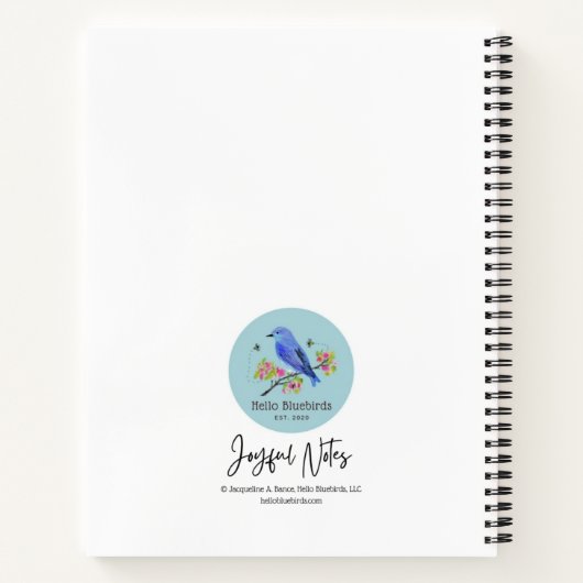 Fibre Projects Knitting & Crochet Design Journal Notizblock (Rückseite)